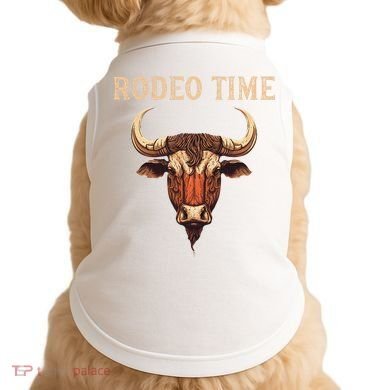Rodeo Time Bull Riding Cowboy Bull Rider Doggie Tank
