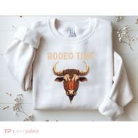Rodeo Time Bull Riding Cowboy Bull Rider Sweatshirt thumb 2