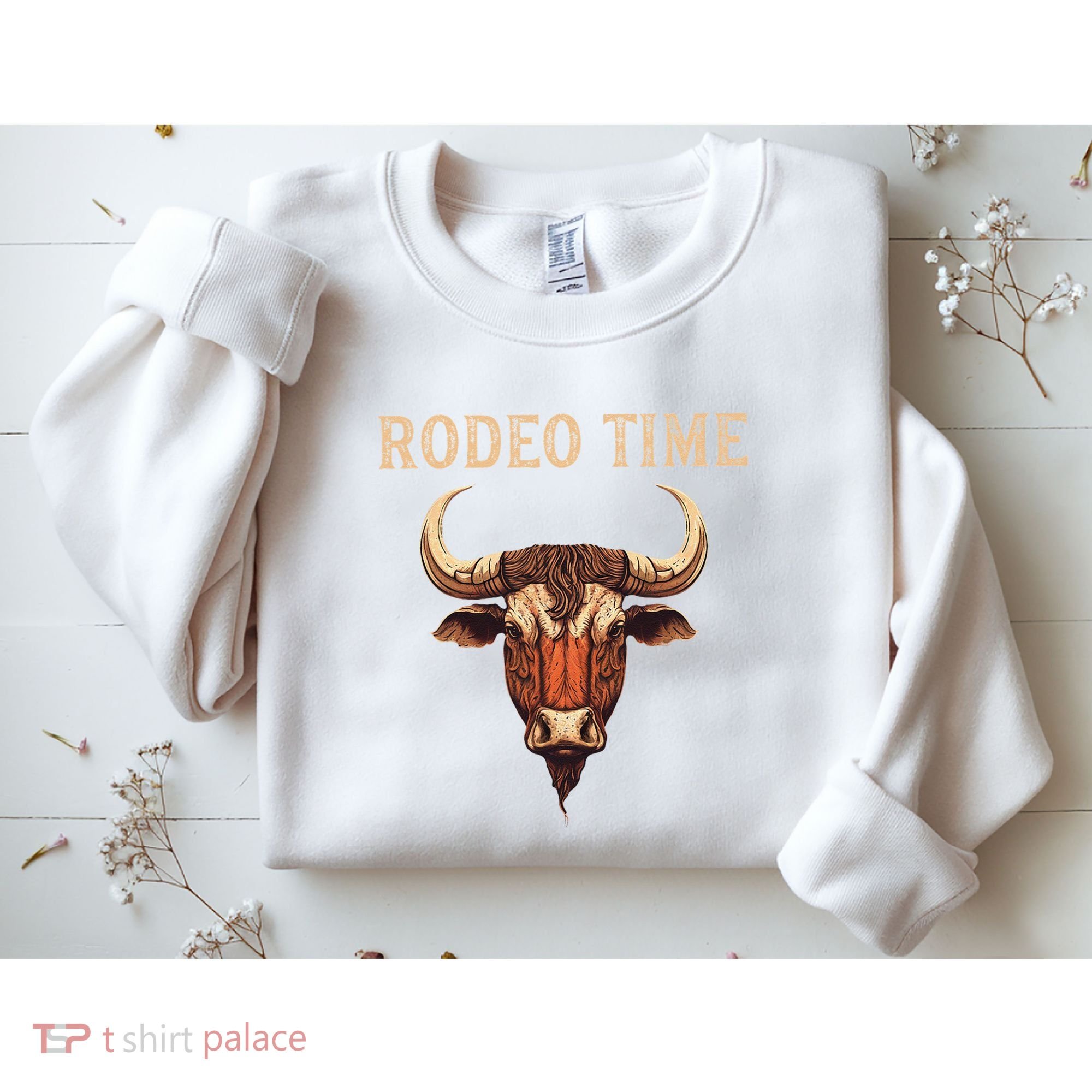 Rodeo Time Bull Riding Cowboy Bull Rider Sweatshirt