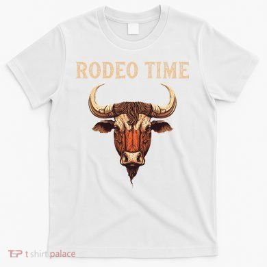 Rodeo Time Bull Riding Cowboy Bull Rider T-Shirt