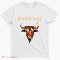 Rodeo Time Bull Riding Cowboy Bull Rider T-Shirt thumb 0