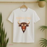 Rodeo Time Bull Riding Cowboy Bull Rider T-Shirt thumb 2