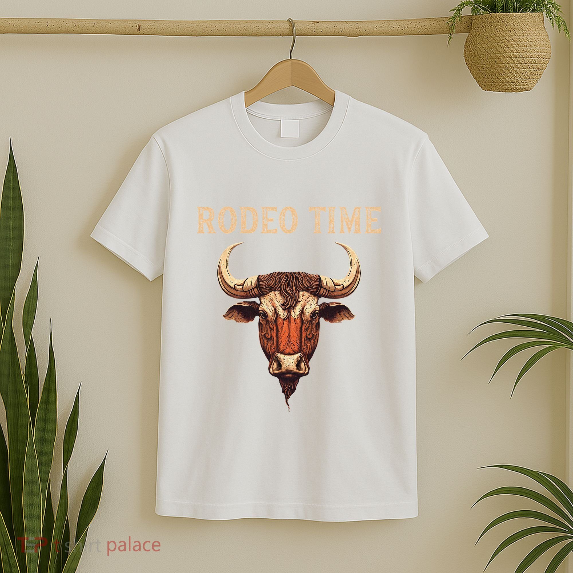 Rodeo Time Bull Riding Cowboy Bull Rider T-Shirt