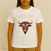Rodeo Time Bull Riding Cowboy Bull Rider T-Shirt thumb 4