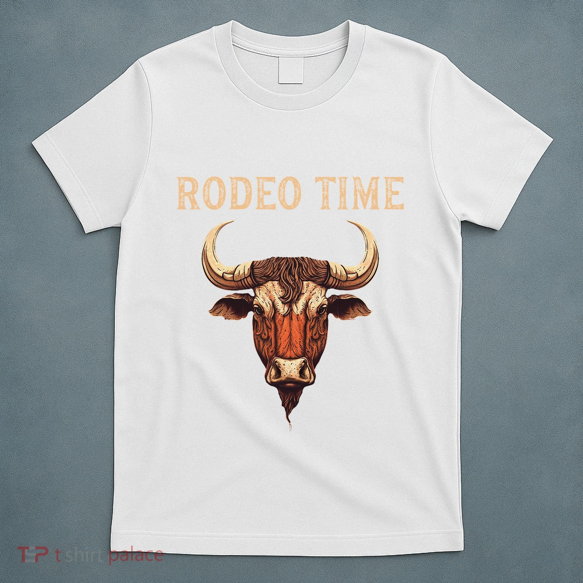 Rodeo Time Bull Riding Cowboy Bull Rider T-Shirt