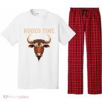 Rodeo Time Bull Riding Cowboy Bull Rider Pajama Set thumb 0