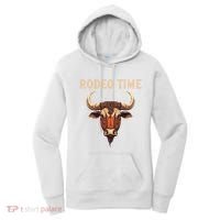 Rodeo Time Bull Riding Cowboy Bull Rider Women's Hoodie thumb 0