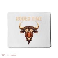 Rodeo Time Bull Riding Cowboy Bull Rider Mousepad thumb 0