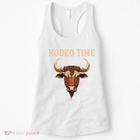 Rodeo Time Bull Riding Cowboy Bull Rider Women's Tank Top thumb 0