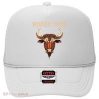 Rodeo Time Bull Riding Cowboy Bull Rider Hat thumb 0