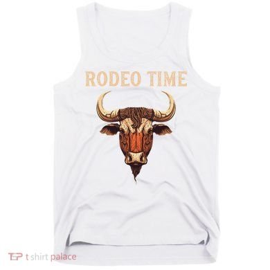 Rodeo Time Bull Riding Cowboy Bull Rider Tank Top