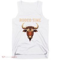 Rodeo Time Bull Riding Cowboy Bull Rider Tank Top thumb 0