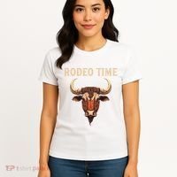 Rodeo Time Bull Riding Cowboy Bull Rider Women's T-Shirt thumb 4