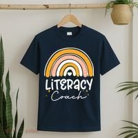 Reading Teacher Back School Special Literacy Coach Squad T-Shirt thumb 2