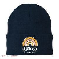 Reading Teacher Back School Special Literacy Coach Squad Beanie thumb 0