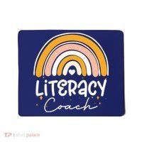 Reading Teacher Back School Special Literacy Coach Squad Mousepad thumb 0
