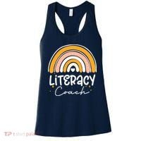 Reading Teacher Back School Special Literacy Coach Squad Women's Tank Top thumb 0