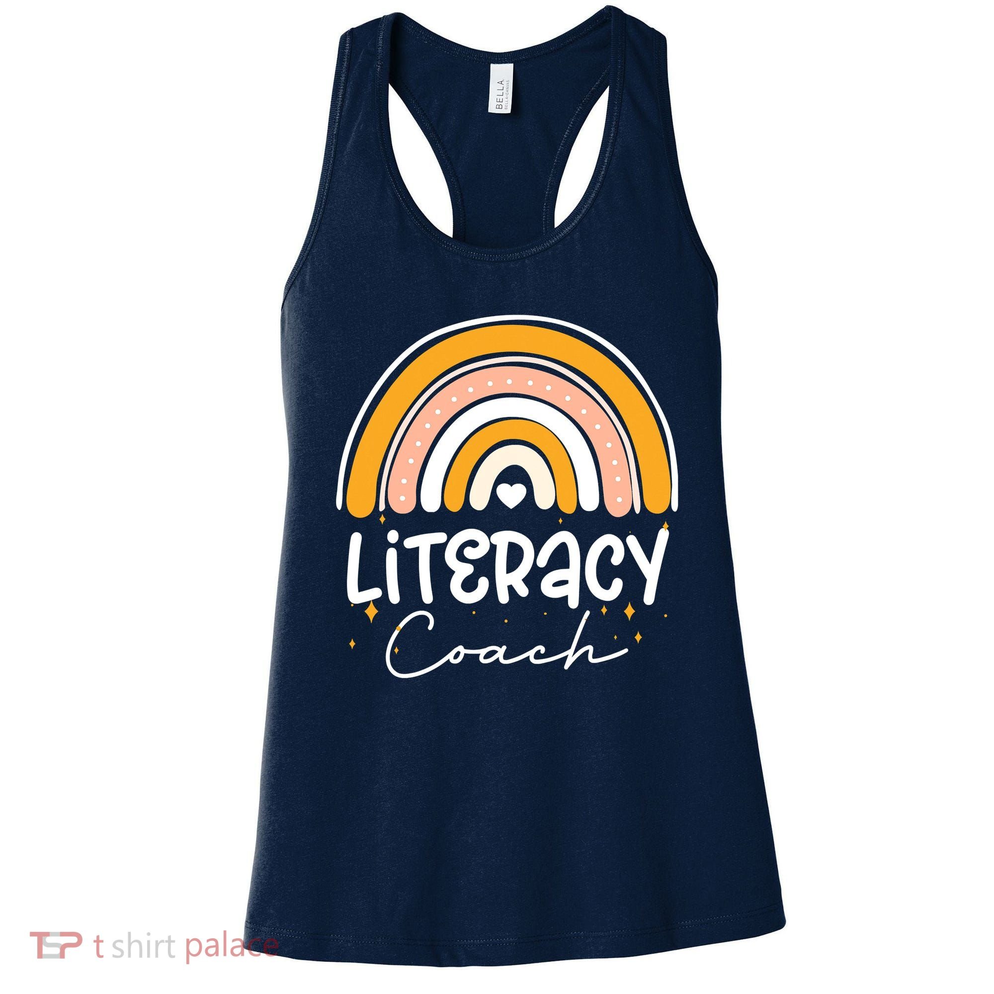 Reading Teacher Back School Special Literacy Coach Squad Women's Tank Top