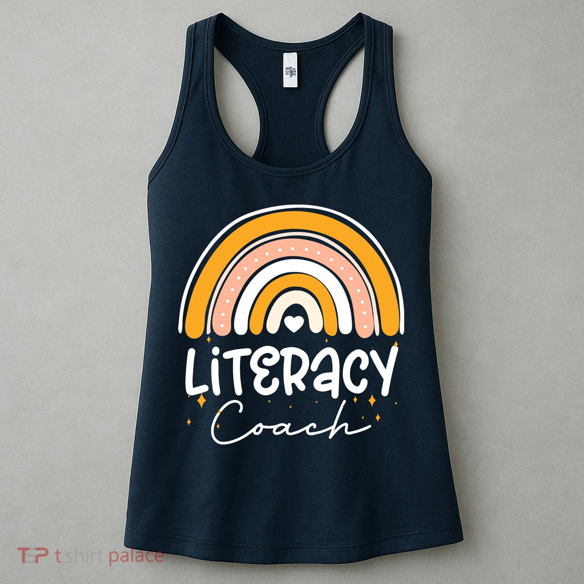 Reading Teacher Back School Special Literacy Coach Squad Women's Tank Top