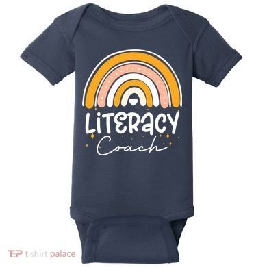 Reading Teacher Back School Special Literacy Coach Squad Baby Bodysuit