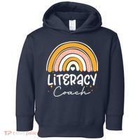 Reading Teacher Back School Special Literacy Coach Squad Toddler Hoodie thumb 0