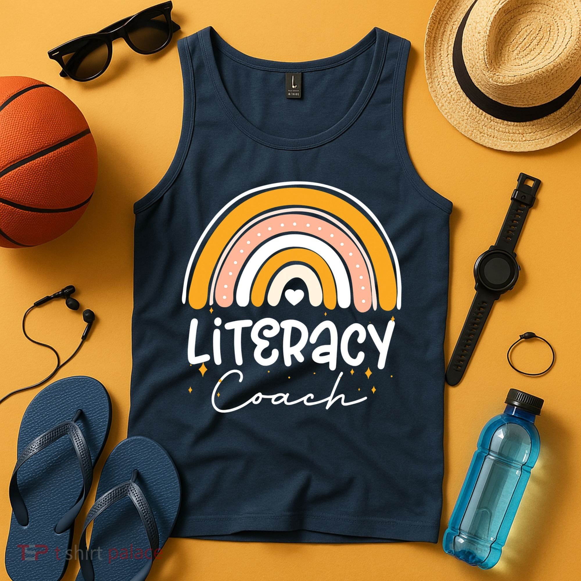 Reading Teacher Back School Special Literacy Coach Squad Tank Top