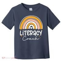 Reading Teacher Back School Special Literacy Coach Squad Toddler T-Shirt thumb 0