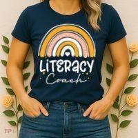 Reading Teacher Back School Special Literacy Coach Squad Women's T-Shirt thumb 2