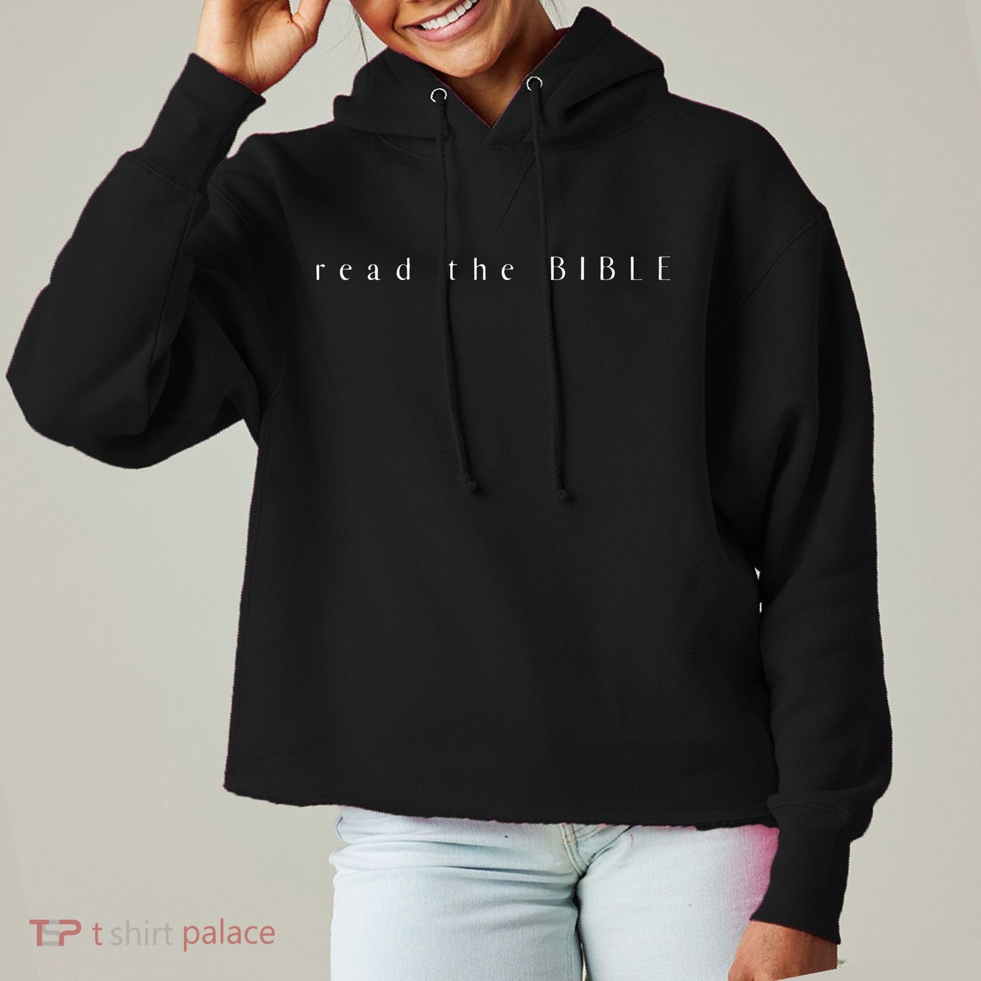 Read The BIBLE By 2415 Ladies Heavyweight Boxy Pullover Hoodie