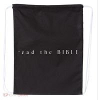 Read The BIBLE By 2415 Drawstring Bag thumb 0