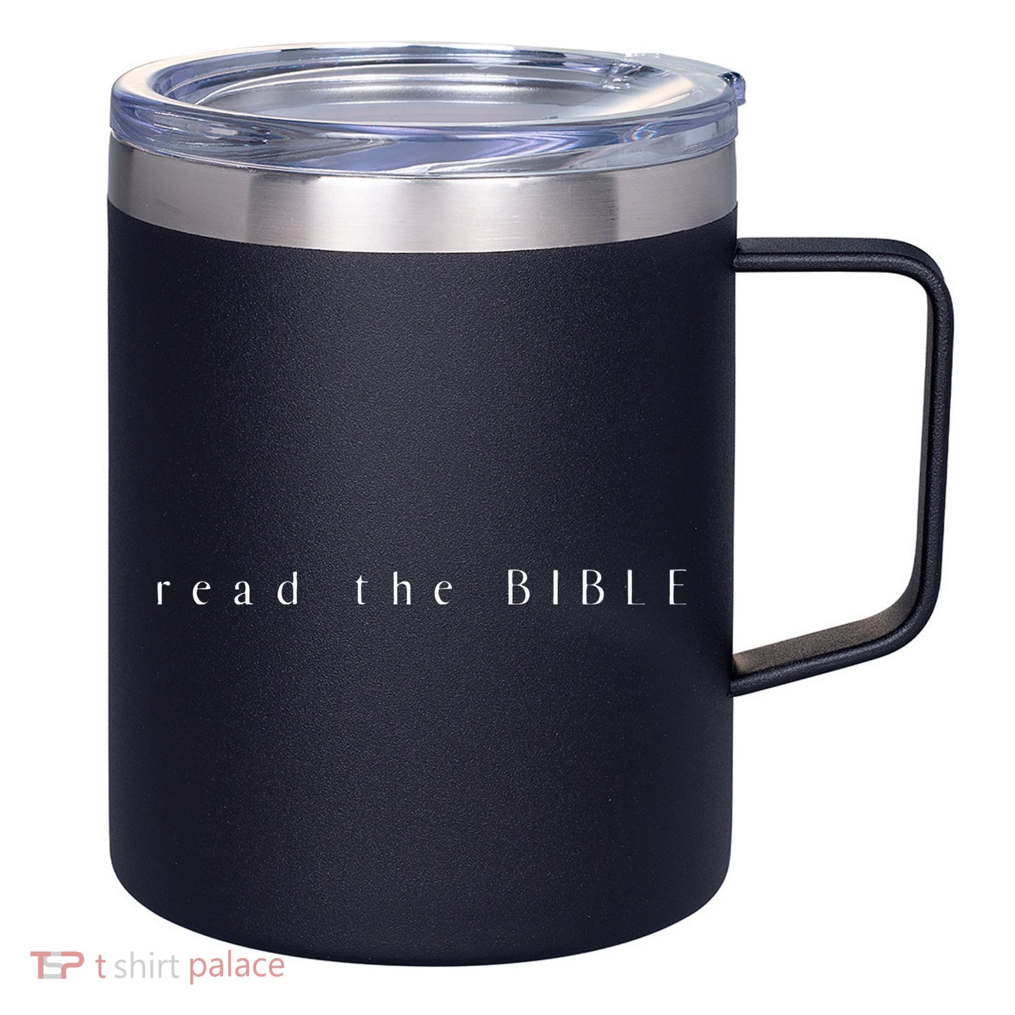 Read The BIBLE By 2415 12oz Stainless Steel Coffee Mug