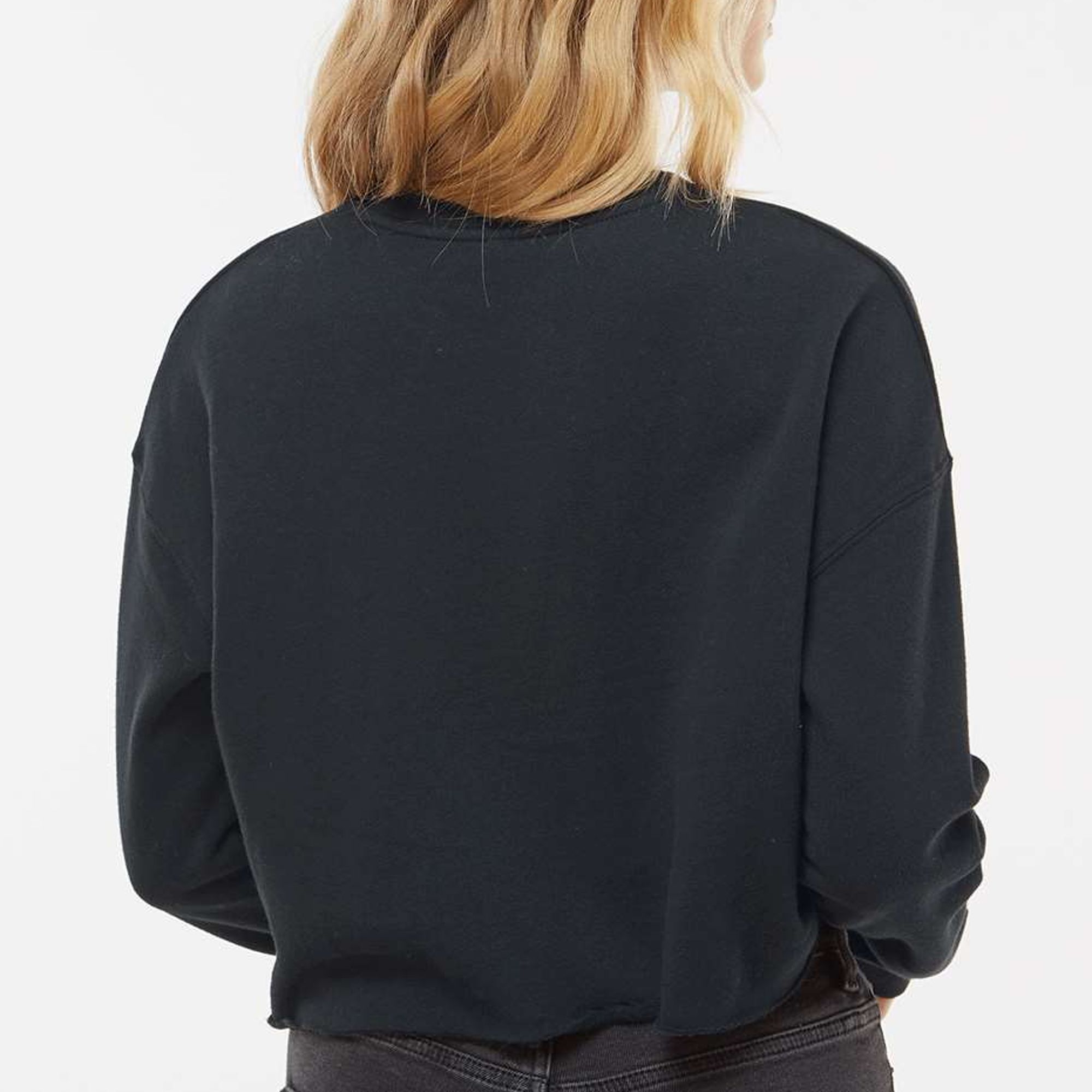 Read The BIBLE By 2415 Cropped Pullover Crew