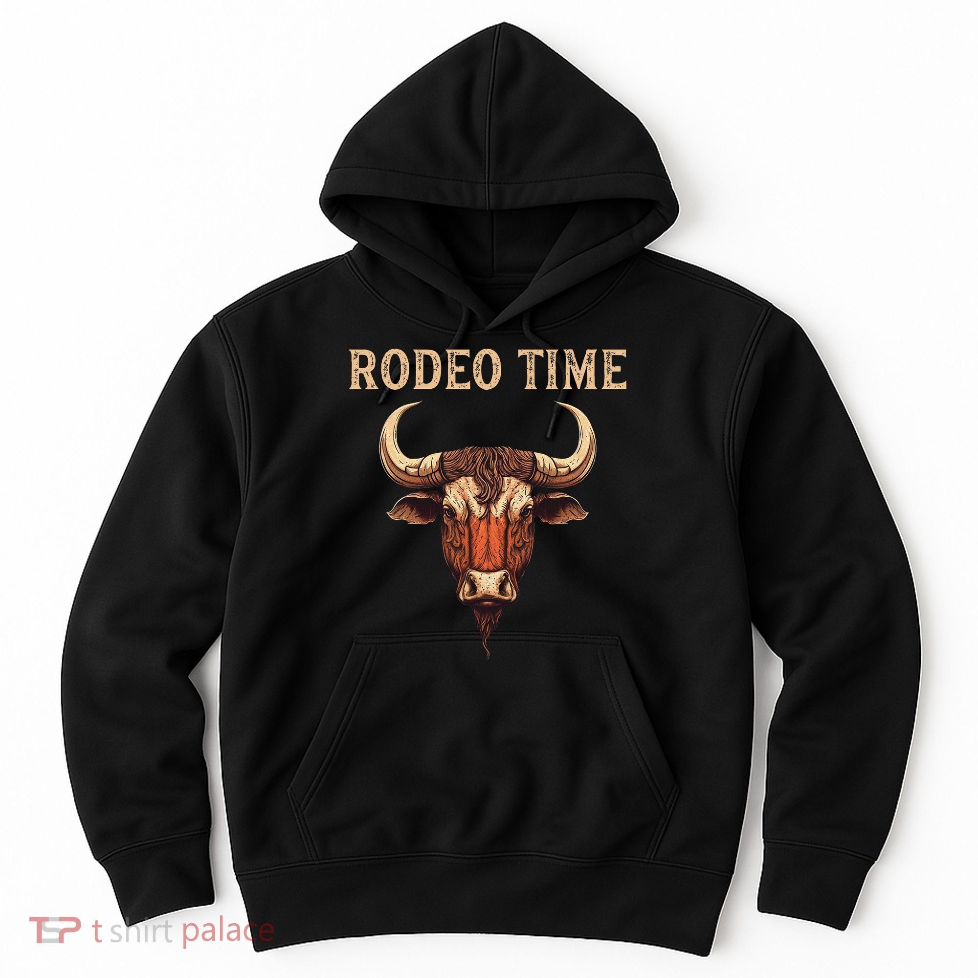Rodeo Time Bull Riding Cowboy Bull Rider Rodeo Time Hoodie