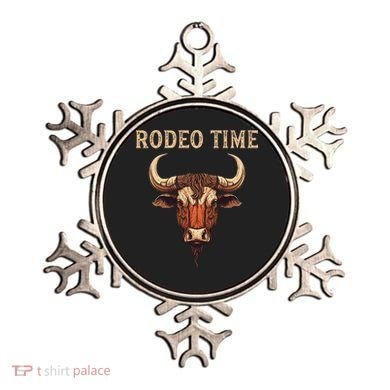 Rodeo Time Bull Riding Cowboy Bull Rider Rodeo Time Ornament