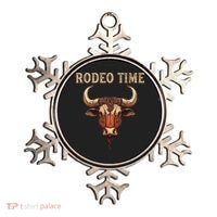 Rodeo Time Bull Riding Cowboy Bull Rider Rodeo Time Ornament thumb 0