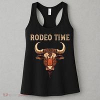 Rodeo Time Bull Riding Cowboy Bull Rider Rodeo Time Women's Tank Top thumb 3