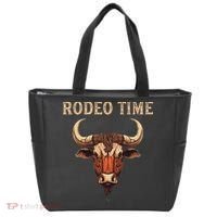 Rodeo Time Bull Riding Cowboy Bull Rider Rodeo Time Tote Bag thumb 0