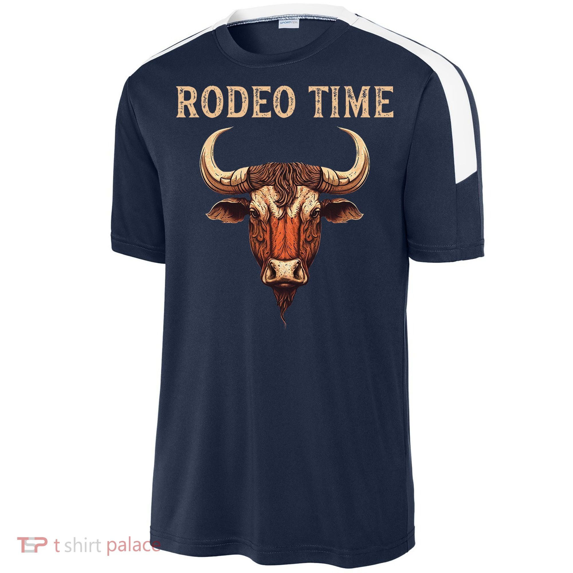 Rodeo Time Bull Riding Cowboy Bull Rider Rodeo Time Sport-Tek Competitor United Soccer Jersey