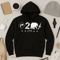 Right To Bear Arms Symbols Pro Guns Gun Rights American Hoodie thumb 3