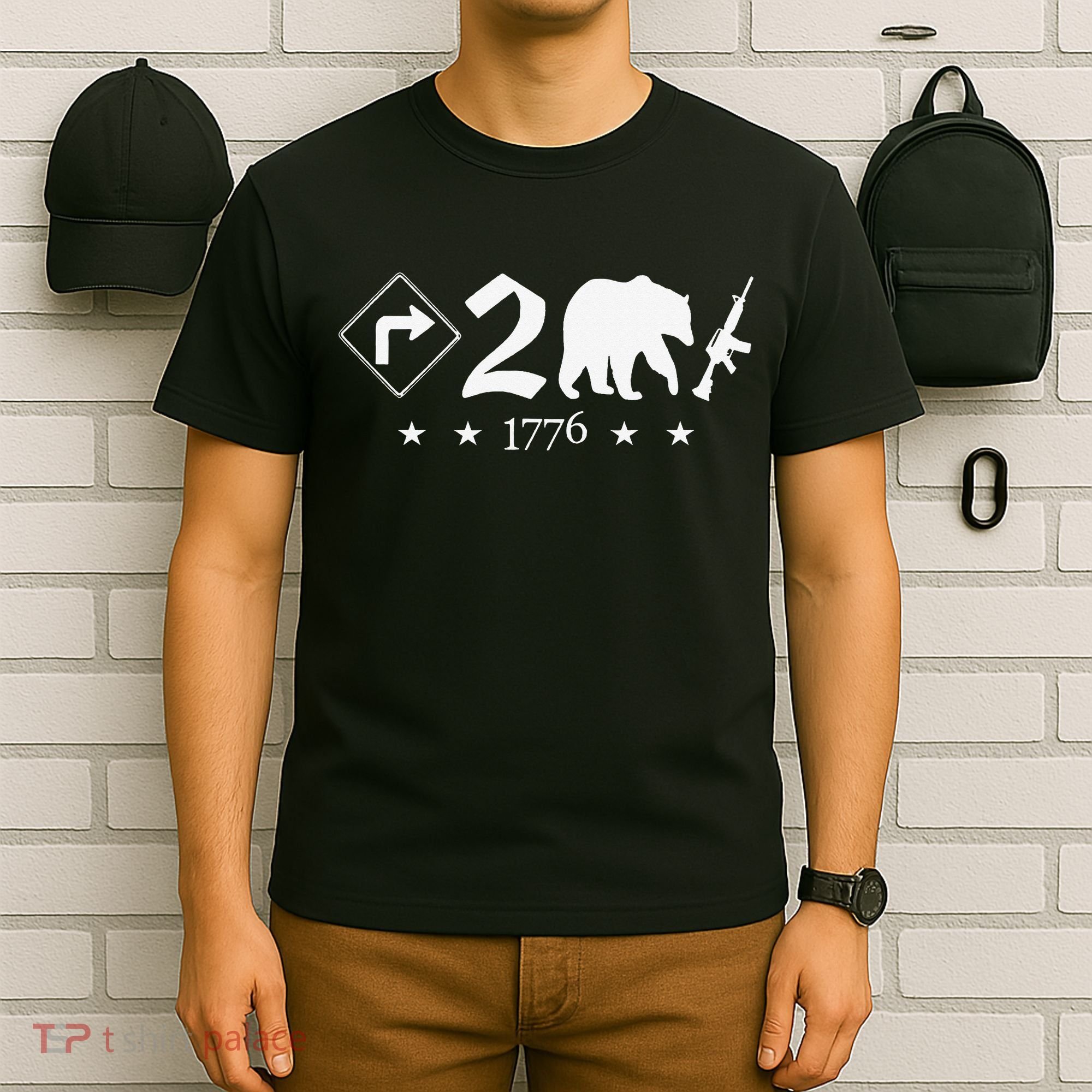 Right To Bear Arms Symbols Pro Guns Gun Rights American T-Shirt