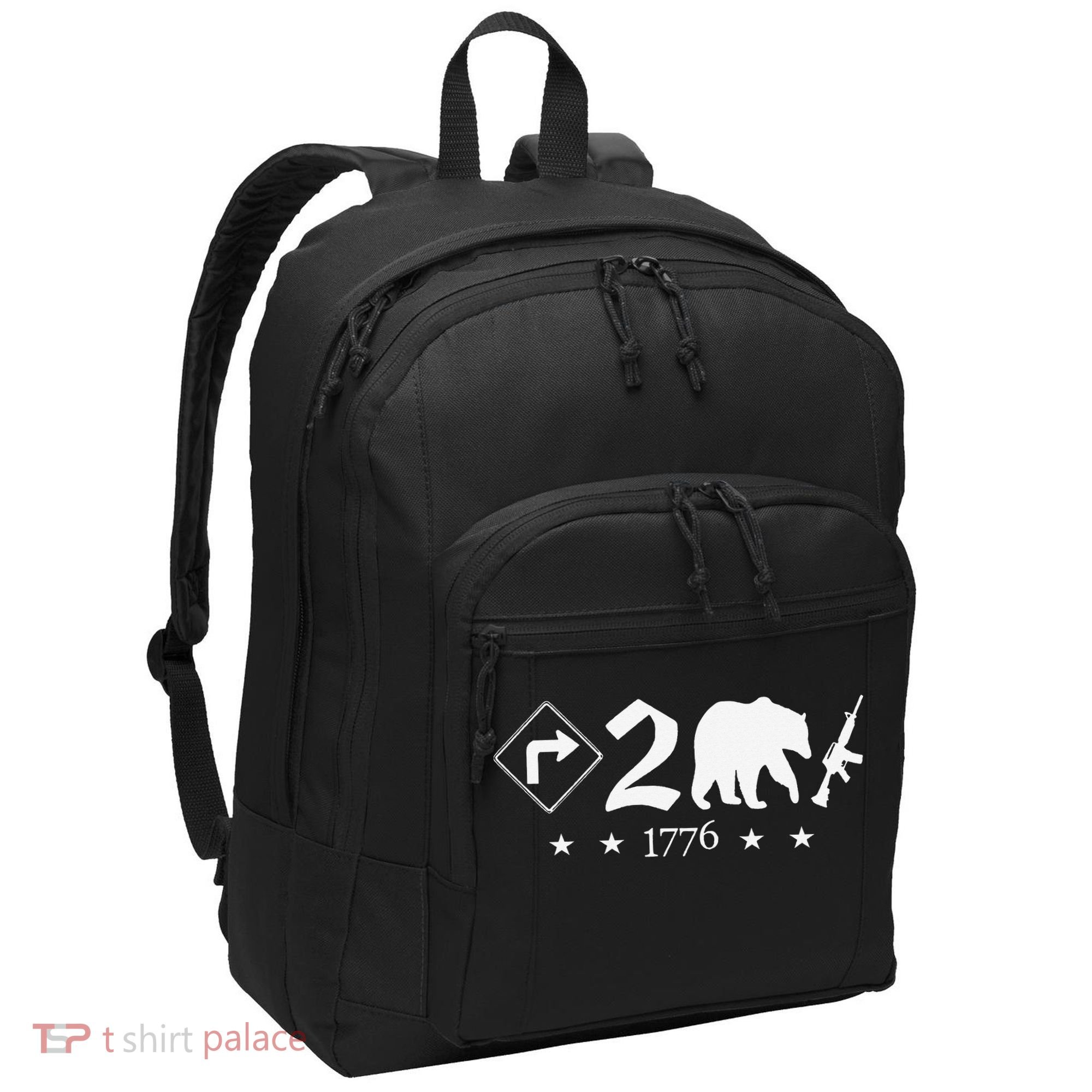 Right To Bear Arms Symbols Pro Guns Gun Rights American Port Authority Basic Backpack
