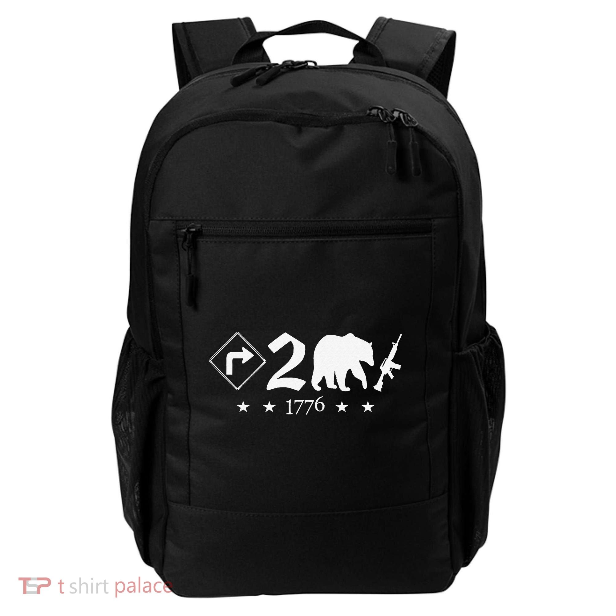 Right To Bear Arms Symbols Pro Guns Gun Rights American Backpack