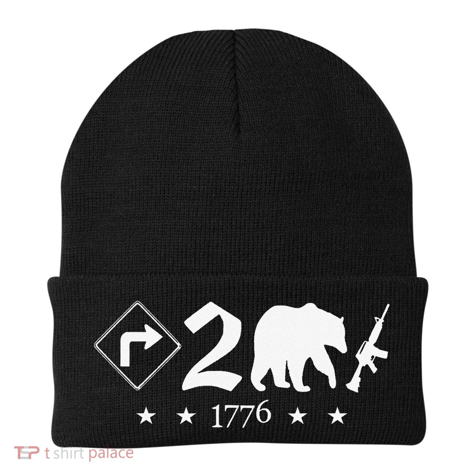 Right To Bear Arms Symbols Pro Guns Gun Rights American Beanie