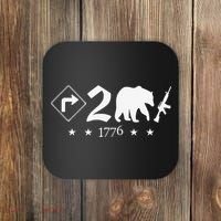 Right To Bear Arms Symbols Pro Guns Gun Rights American Coaster thumb 0