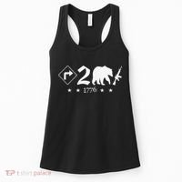 Right To Bear Arms Symbols Pro Guns Gun Rights American Women's Tank Top thumb 0