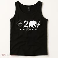 Right To Bear Arms Symbols Pro Guns Gun Rights American Tank Top thumb 2