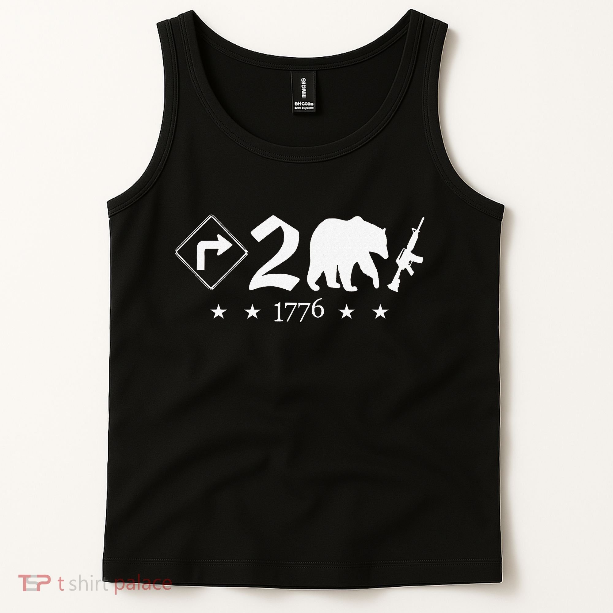 Right To Bear Arms Symbols Pro Guns Gun Rights American Tank Top