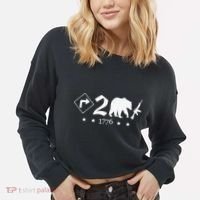 Right To Bear Arms Symbols Pro Guns Gun Rights American Cropped Pullover Crew thumb 2