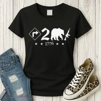 Right To Bear Arms Symbols Pro Guns Gun Rights American Women's T-Shirt thumb 3