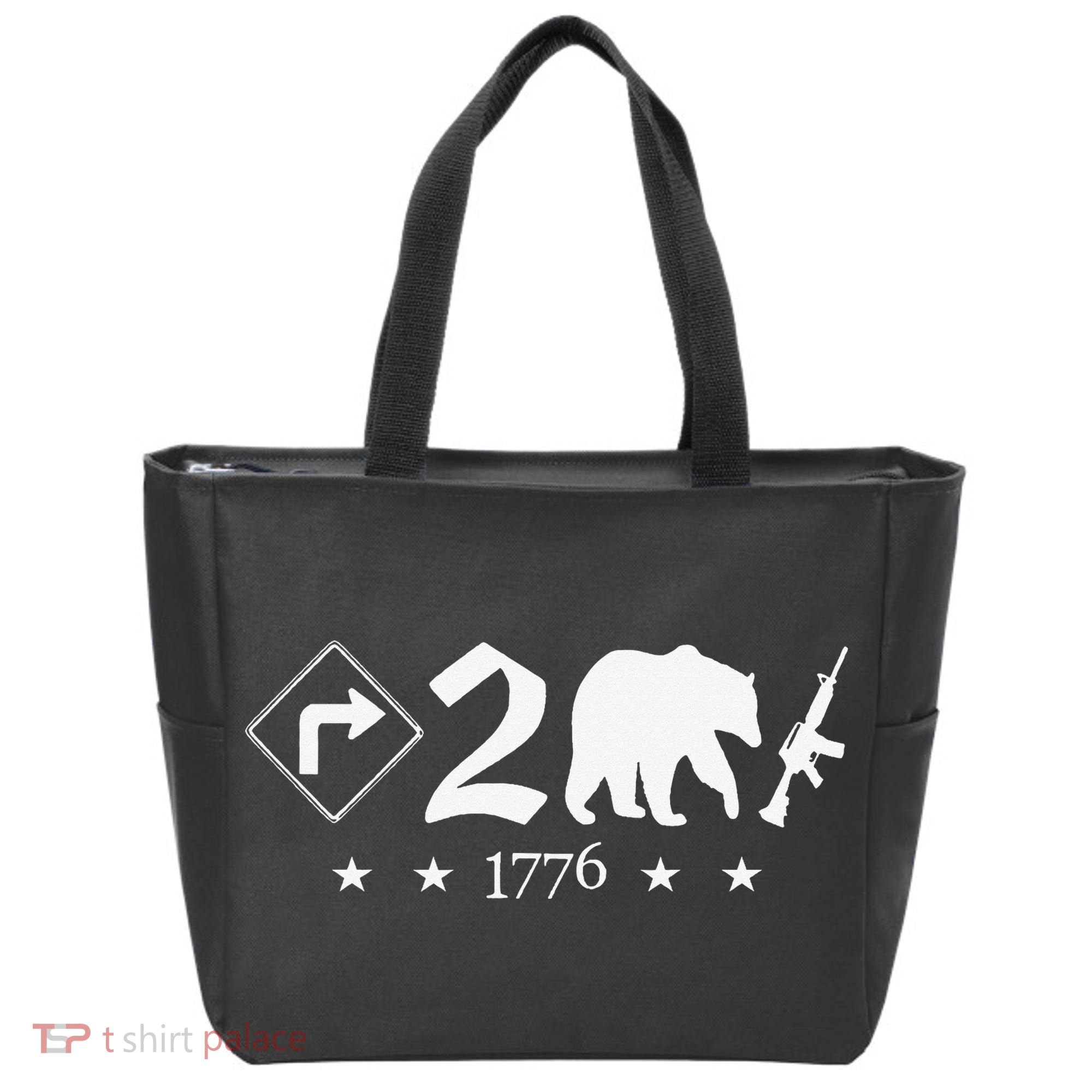 Right To Bear Arms Symbols Pro Guns Gun Rights American Tote Bag